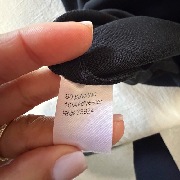 Ming Wang Classic Black Midi Dress - Picture 4 of 7